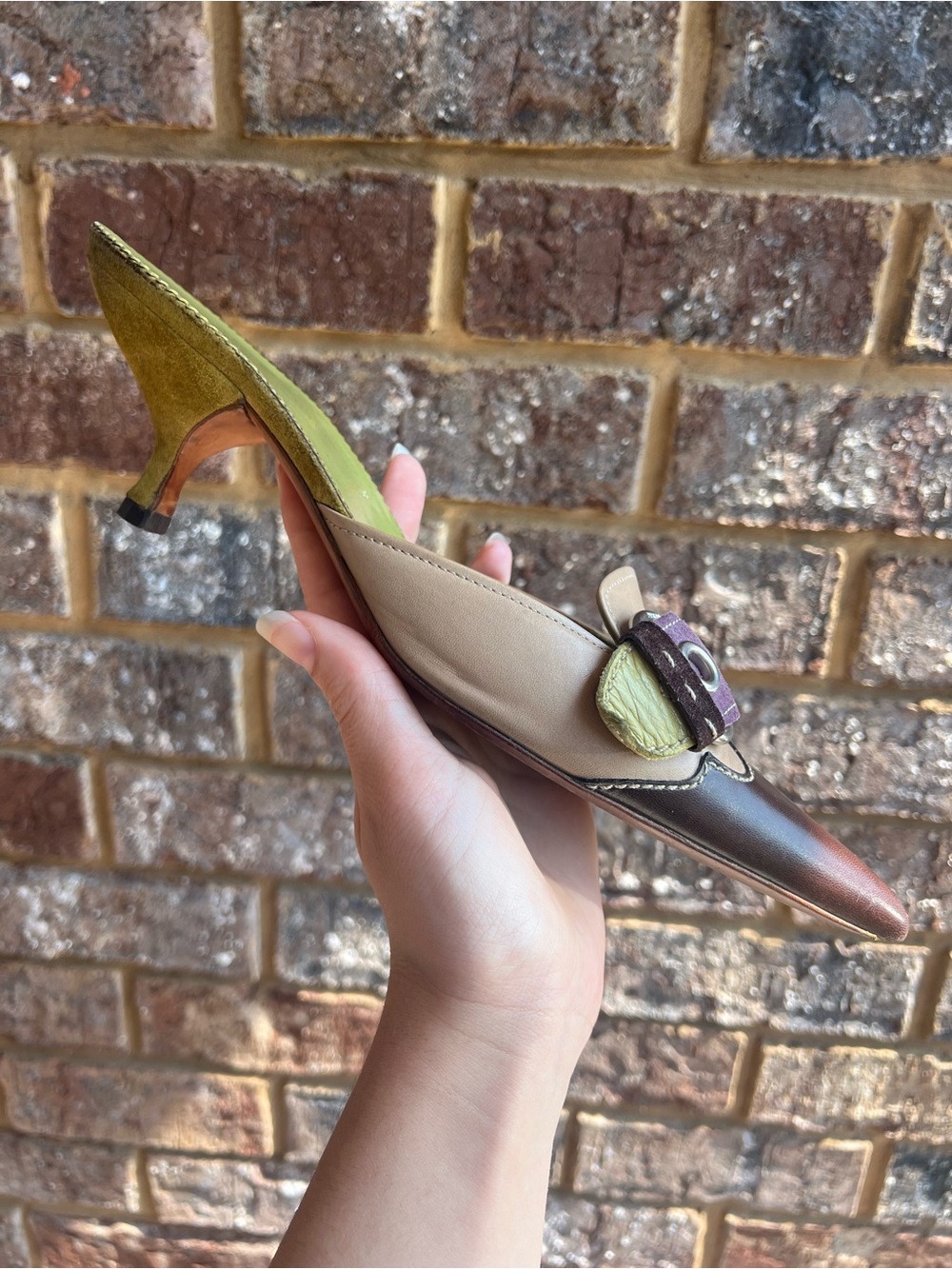 Vintage Prada Kitten Heels - Picture 3 of 14
